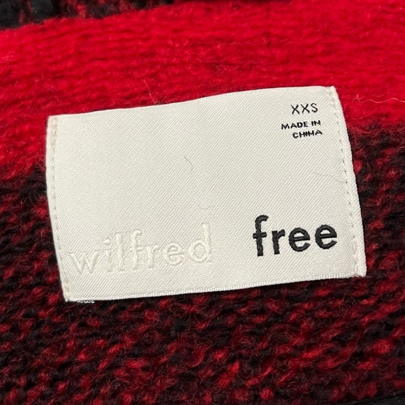 WILFRED Buffalo Check Wool Coat - Picture 13 of 15